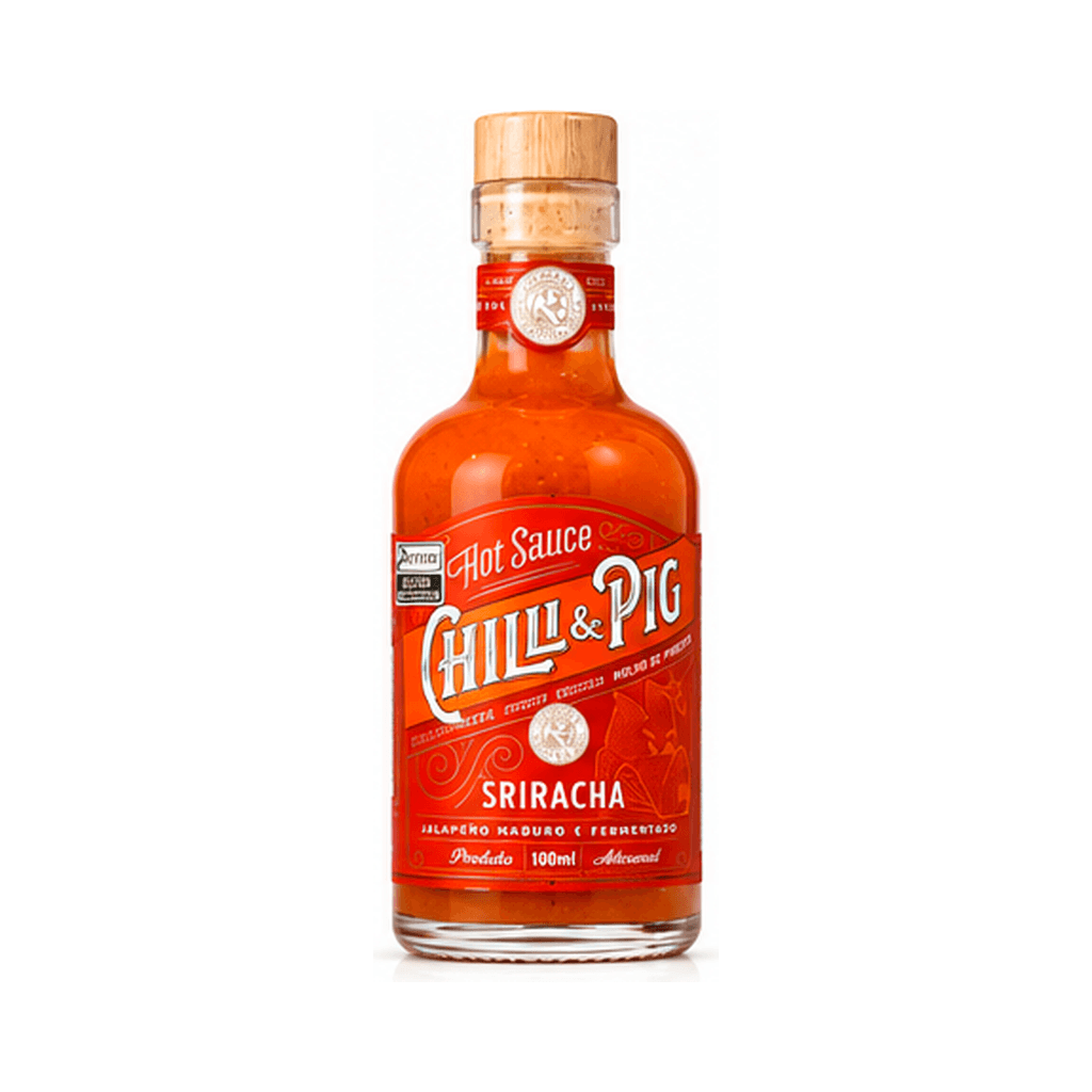Sriracha Vidro — Fermentada · 100 ml em vidro
